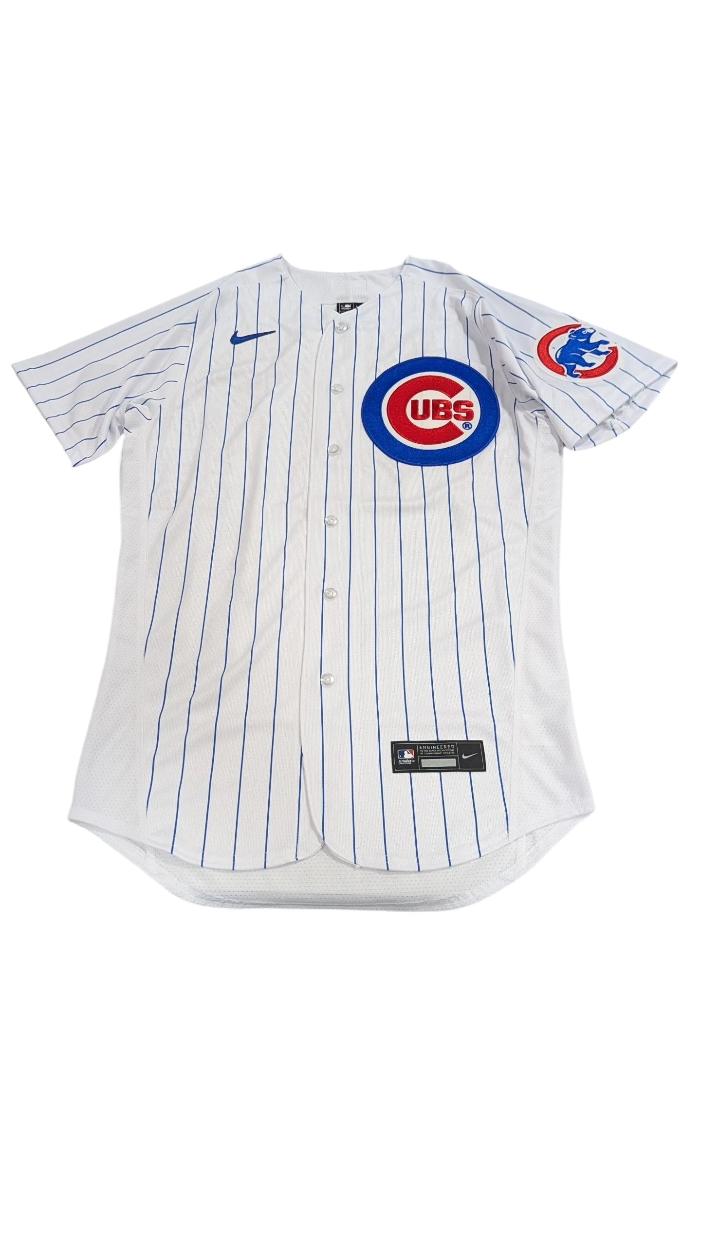 Men's Chicago Cubs Pete Crow-Armstrong Nike Home White Authentic Player Jersey