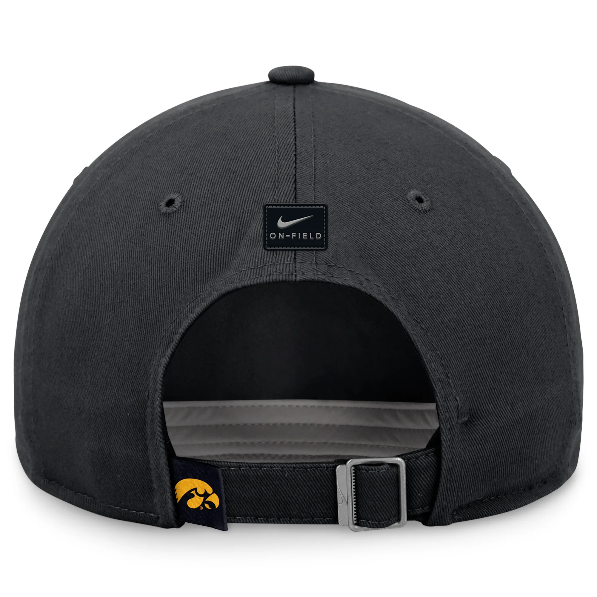 Iowa Hawkeyes Nike Club Black Rise Adjustable Club Hat