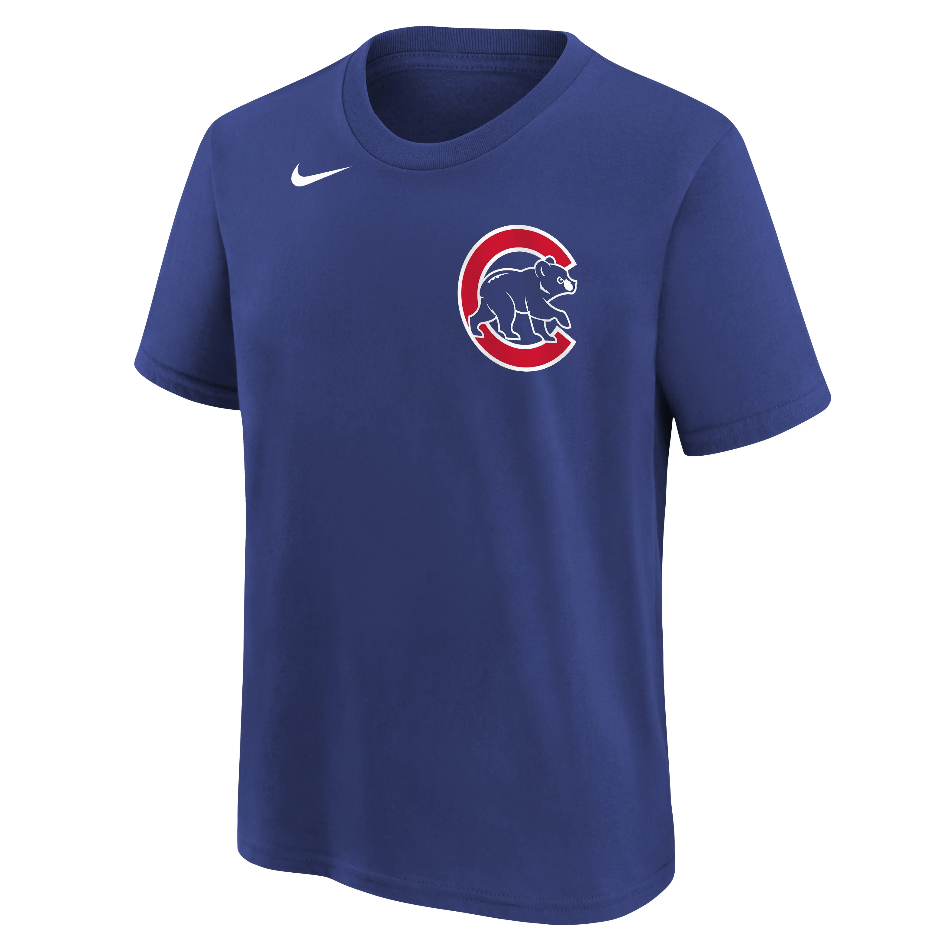 Youth Chicago Cubs Dansby Swanson Nike Royal Blue Name & Number T-Shirt