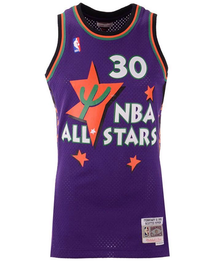 Men's Scottie Pippen Eastern Conference Mitchell & Ness 1995 All-Star Hardwood Classics Swingman Jersey - Purple