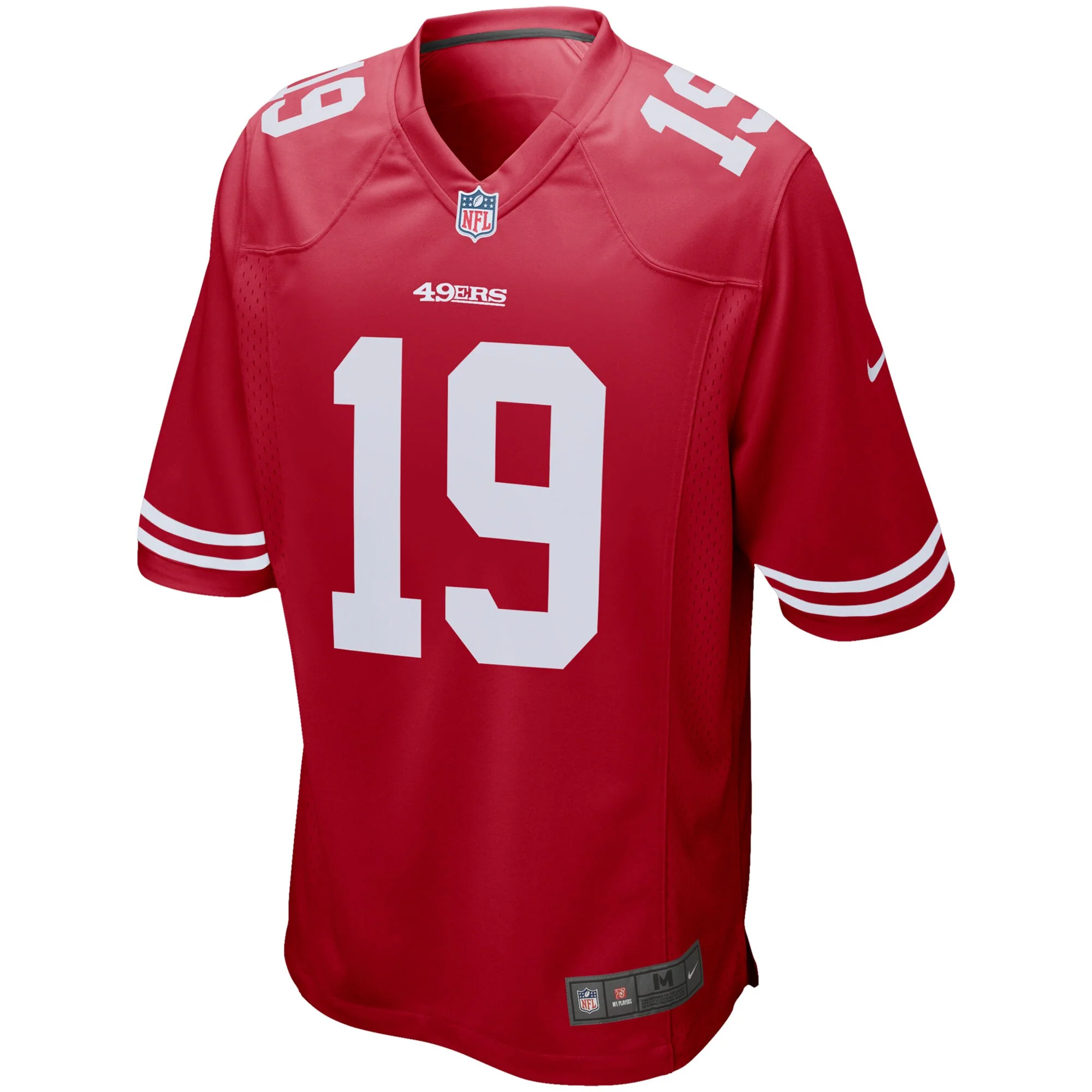Men's San Francisco 49ers Deebo Samuel Nike Scarlet Game Player Jersey