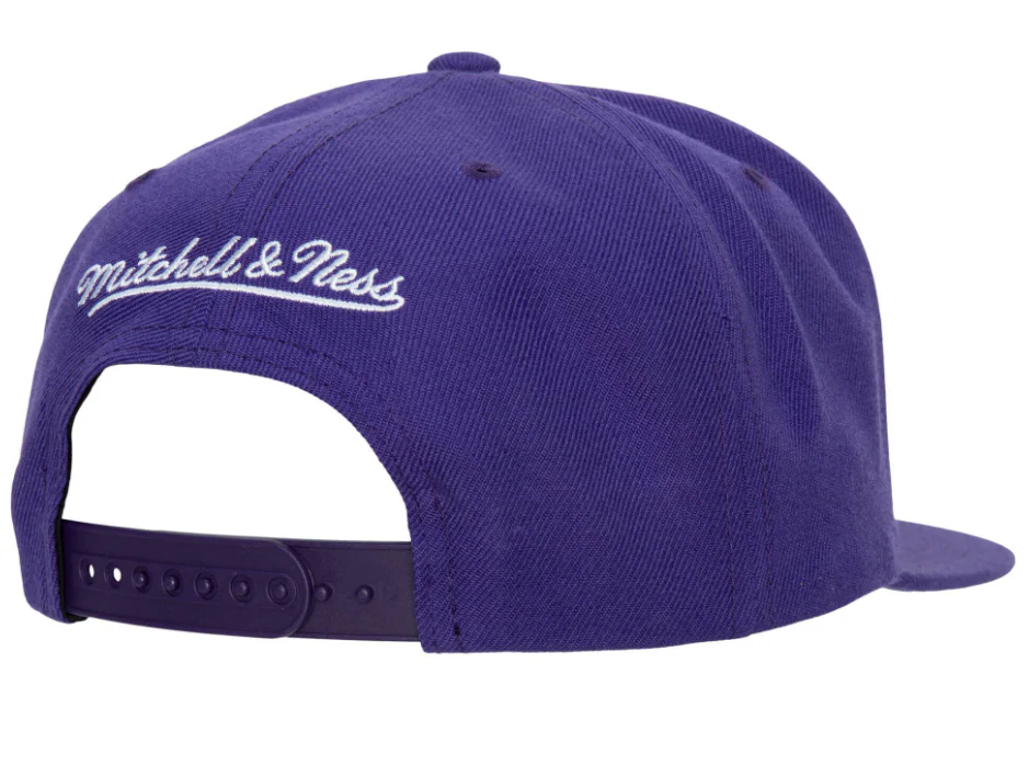 Men's Phoenix Suns Mitchell & Ness Ground 2.0 Purple Snapback Adjustable Hat