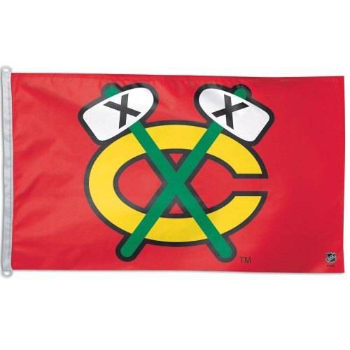 CHICAGO BLACKHAWKS Flag 3' X 5'
