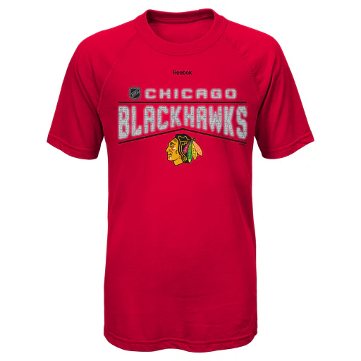 Youth Chicago Blackhawks TNT Ultimate Short Sleeve Tee By Reebok
