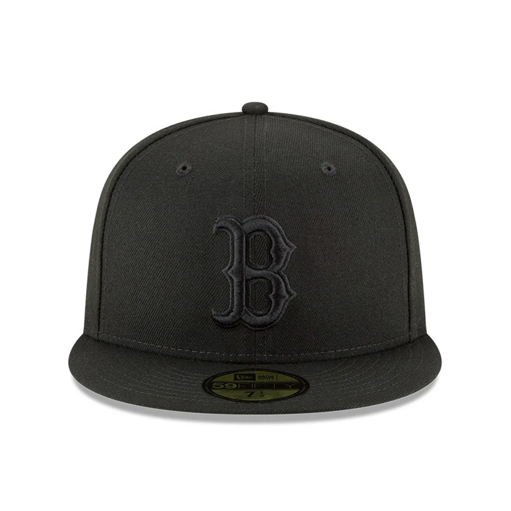 Boston Red Sox Black Tonal 59FIFTY Fitted Hat