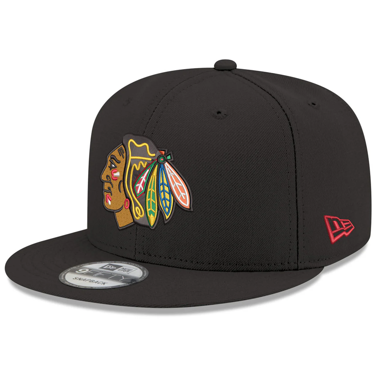 Chicago Blackhawks New Era Black 2025 Winter Classic 9FIFTY Adjustable Snapback Hat