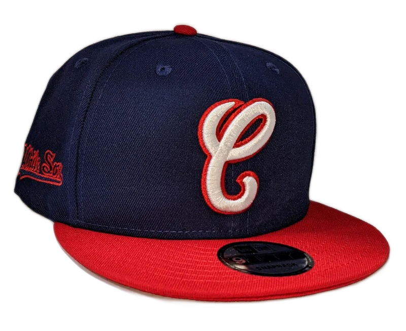 Mens Chicago White Sox New Era 1987 2 Tone Navy/Red Cooperstown Collection 9FIFTY Snapback Hat