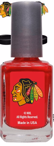Chicago Blackhawks Nail Polish