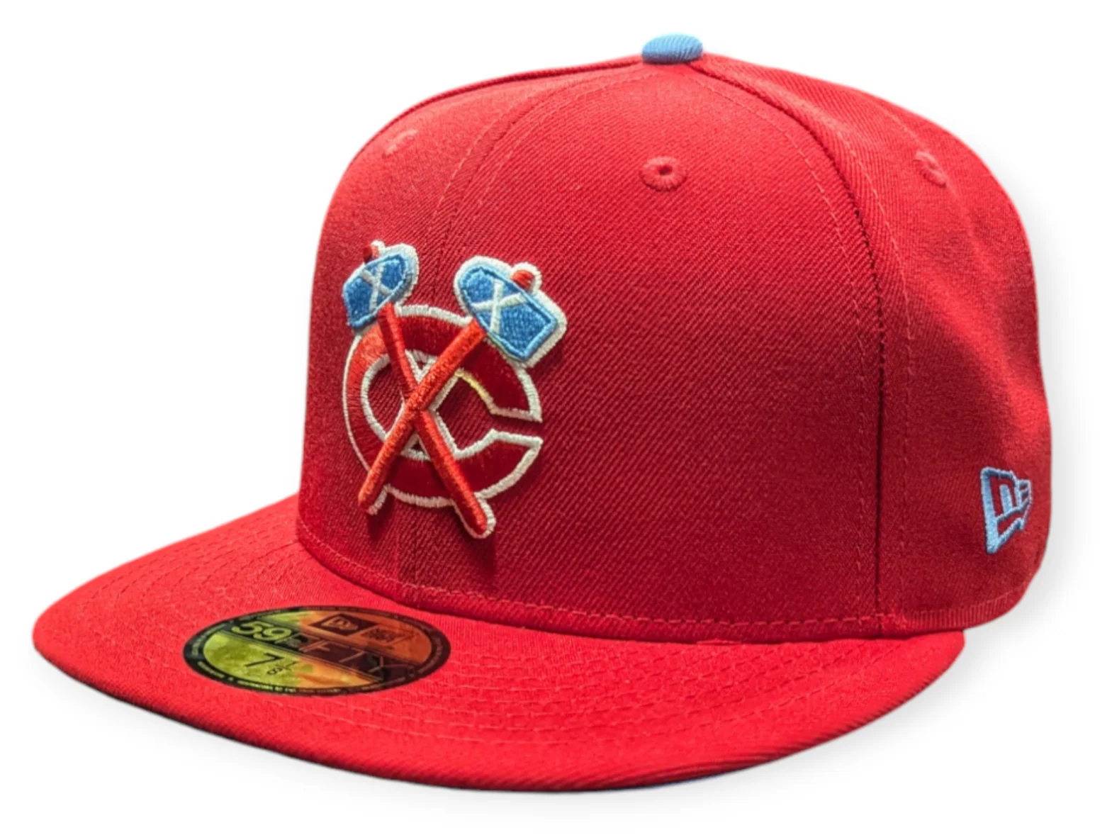 Chicago Blackhawks New Era Red Sky 59FIFTY Fitted Hat