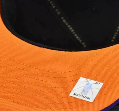 Men's Mitchell & Ness Phoenix Suns Basic Core Black/Purple Adjustable Snapback Hat