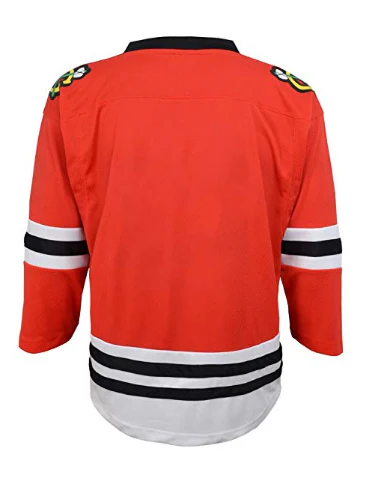 Infant(12M-24M) Chicago Blackhawks Red Home Replica Blank Jersey