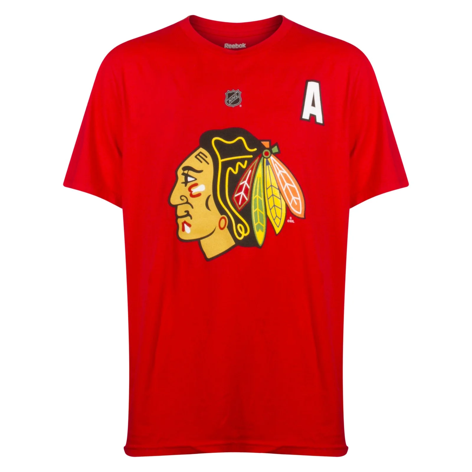 Men's Chicago Blackhawks Duncan Keith Name & Number Player T-Shirt, Red