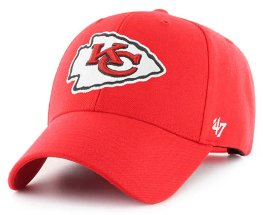 Kansas City Chiefs 47 Brand Red MVP Adjustable Hat