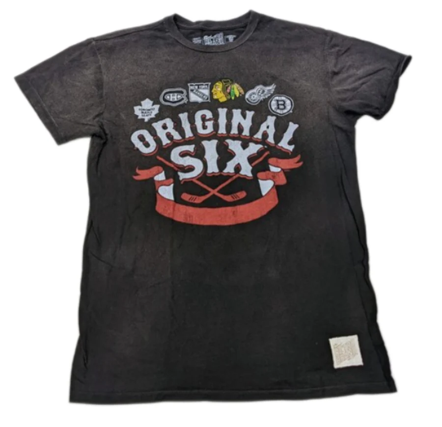 Men's Original 6 Potassium Wash Black Short Sleeve Tee