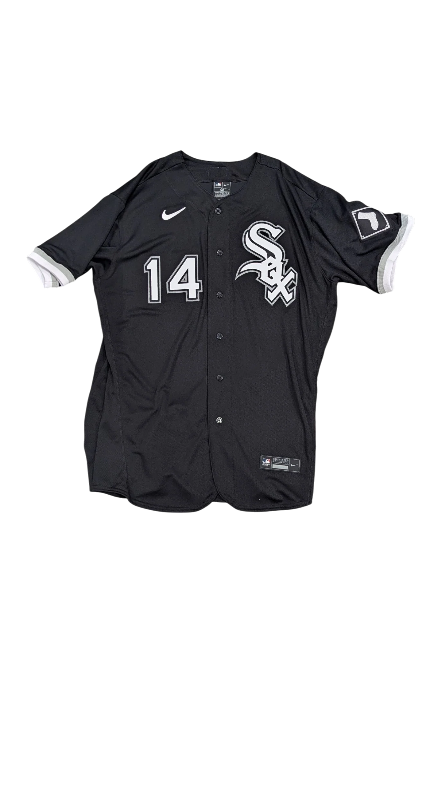 Men's Chicago White Sox Paul Konerko Nike Black Alternate Authentic Player Jersey