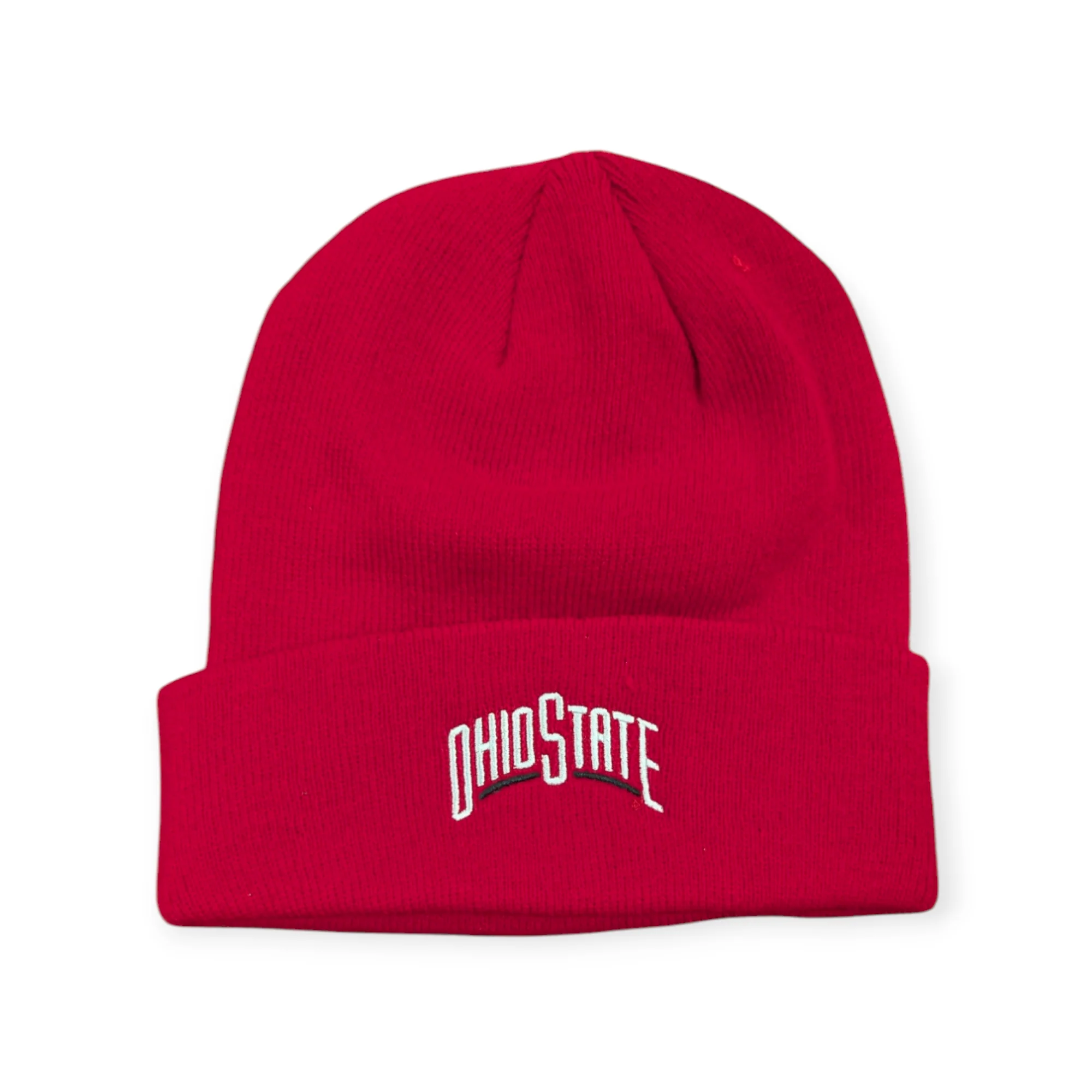 Ohio State Buckeyes Scarlet Cuffed Knit Hat
