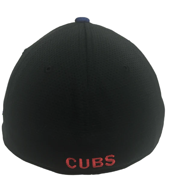 Chicago Cubs MLB Chrome Tech 39THIRTY Flex Fit Hat By New Era
