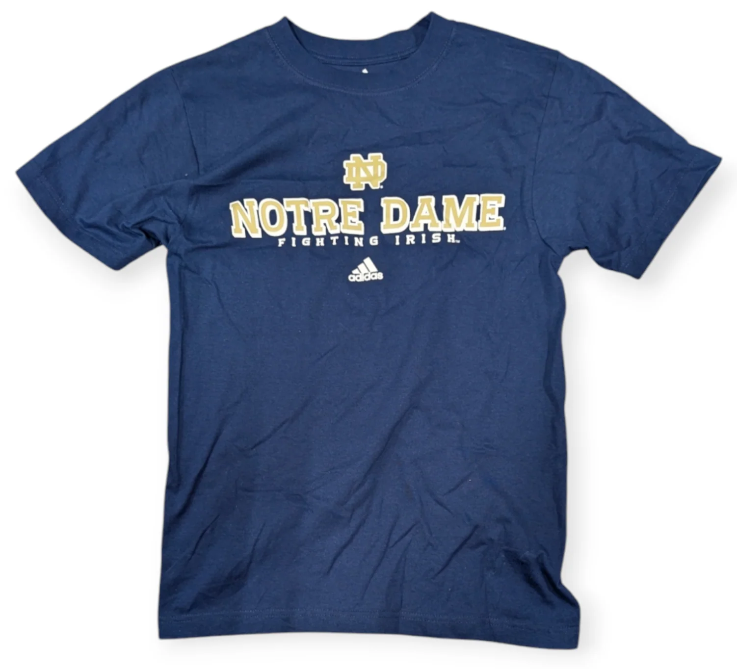 Men's NCAA Notre Dame Fighting Irish adidas Connect Tee