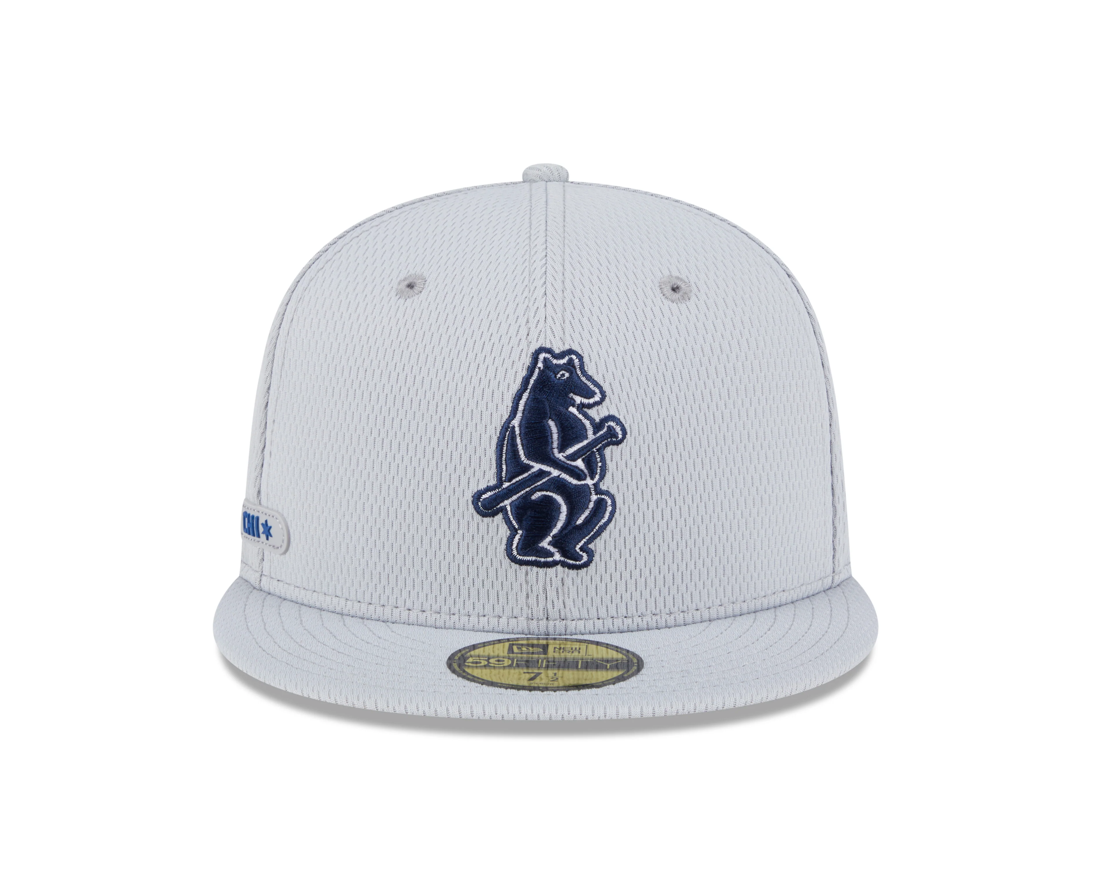 Chicago Cubs New Era Gray 2025 Clubhouse 59FIFTY Fitted Hat