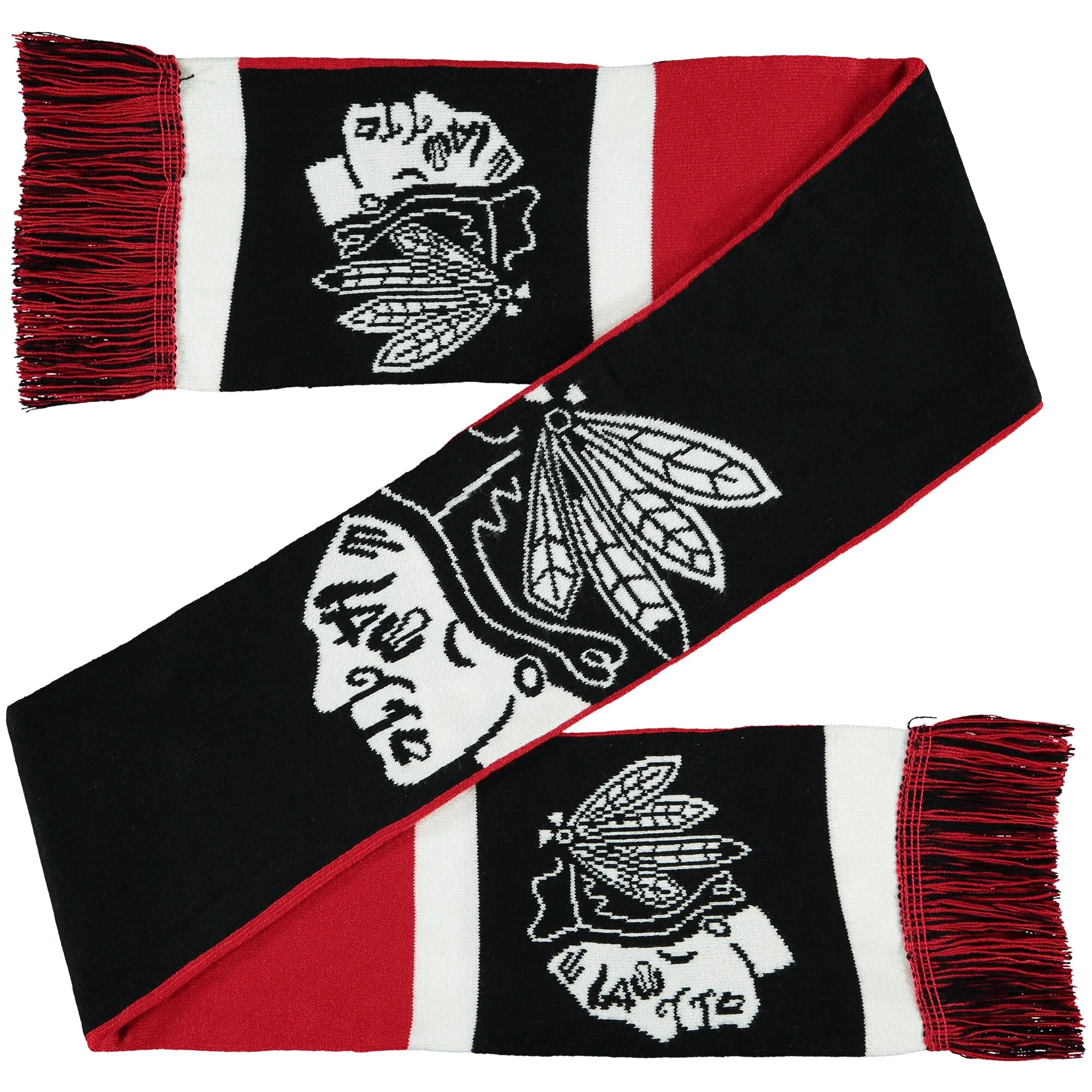 Chicago Blackhawks Reversible Colorblock Scarf