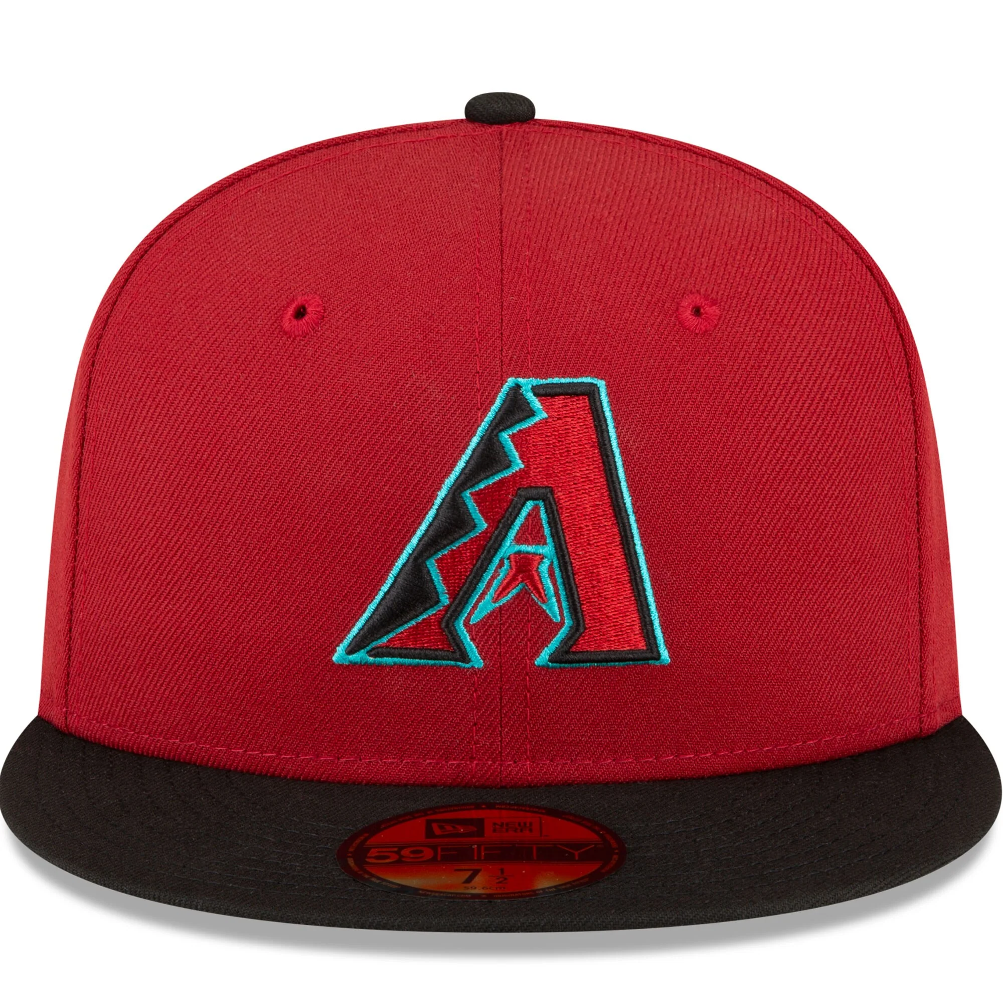 Men's Arizona Diamondbacks New Era Red/Black Home Authentic Collection On-Field 59FIFTY Fitted Hat