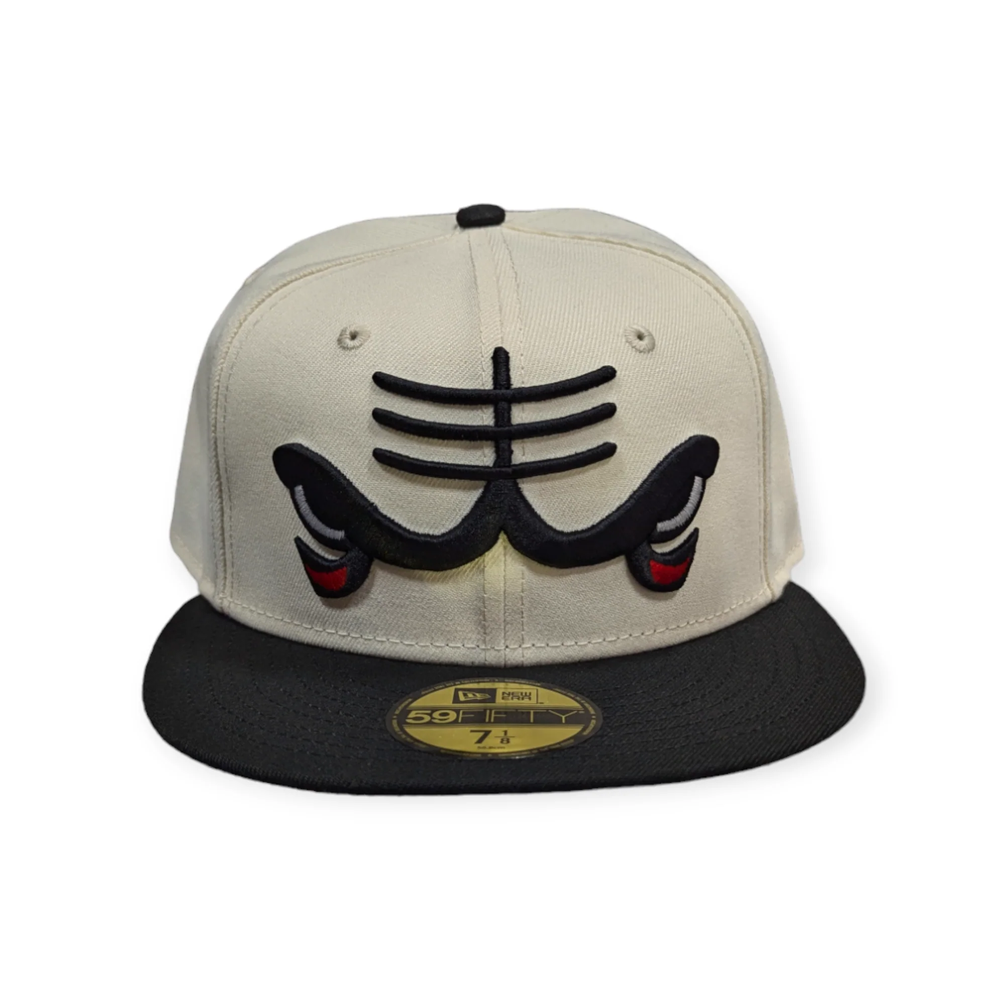 Chicago Bulls New Era Chrome/Black See Red 59FIFTY Fitted Hat