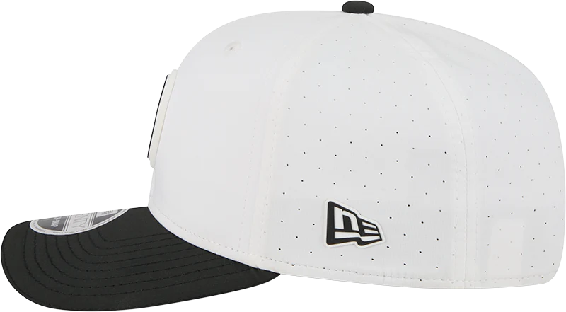 Men's Pittsburgh Steelers New Era White/Black 2025 NFL Training Camp 9SEVENTY Adjustable Hat
