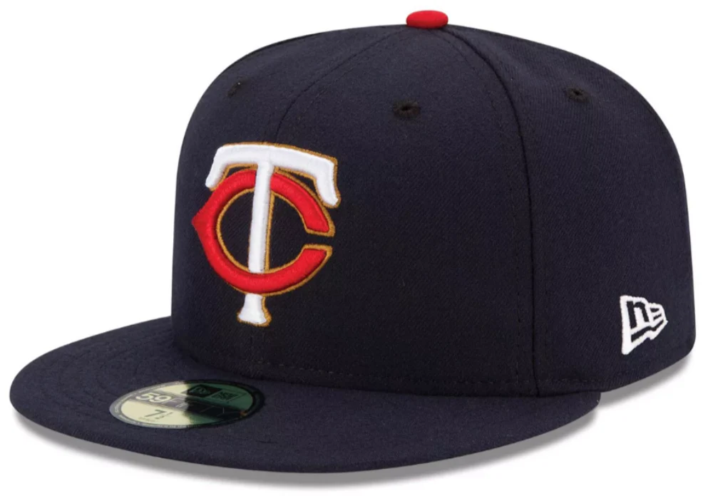 Men's Minnesota Twins New Era Navy Alternate Authentic Collection On-Field 59FIFTY Fitted Hat
