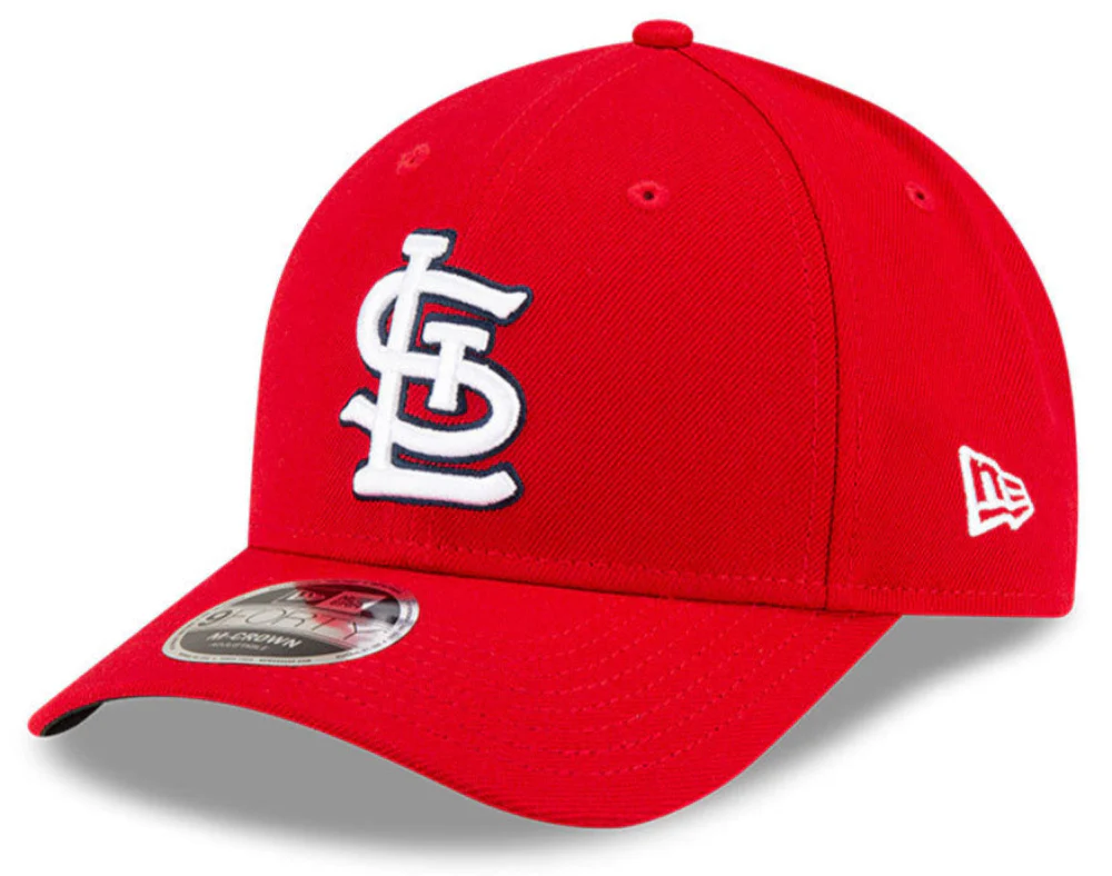 St. Louis Cardinals Red New Era Player Replica M-Crown 9FORTY Adjustable Hat