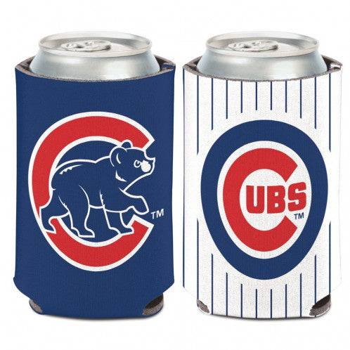 Chicago Cubs 2 Sided Pinstripe 12 oz. Can Cooler By Wincraft