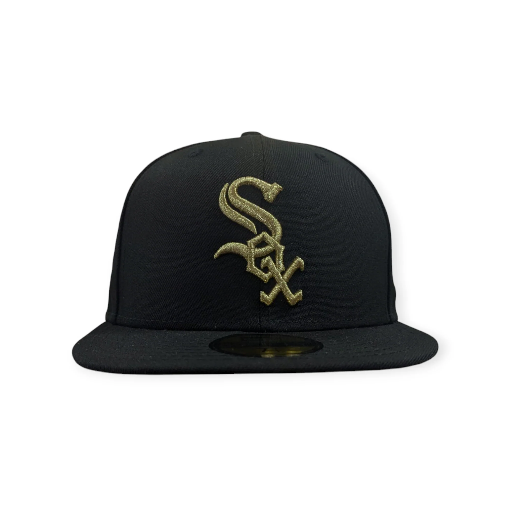 Chicago White Sox New Era 2005 World Series Champions Black Gold Anniversary 59FIFTY Fitted Hat