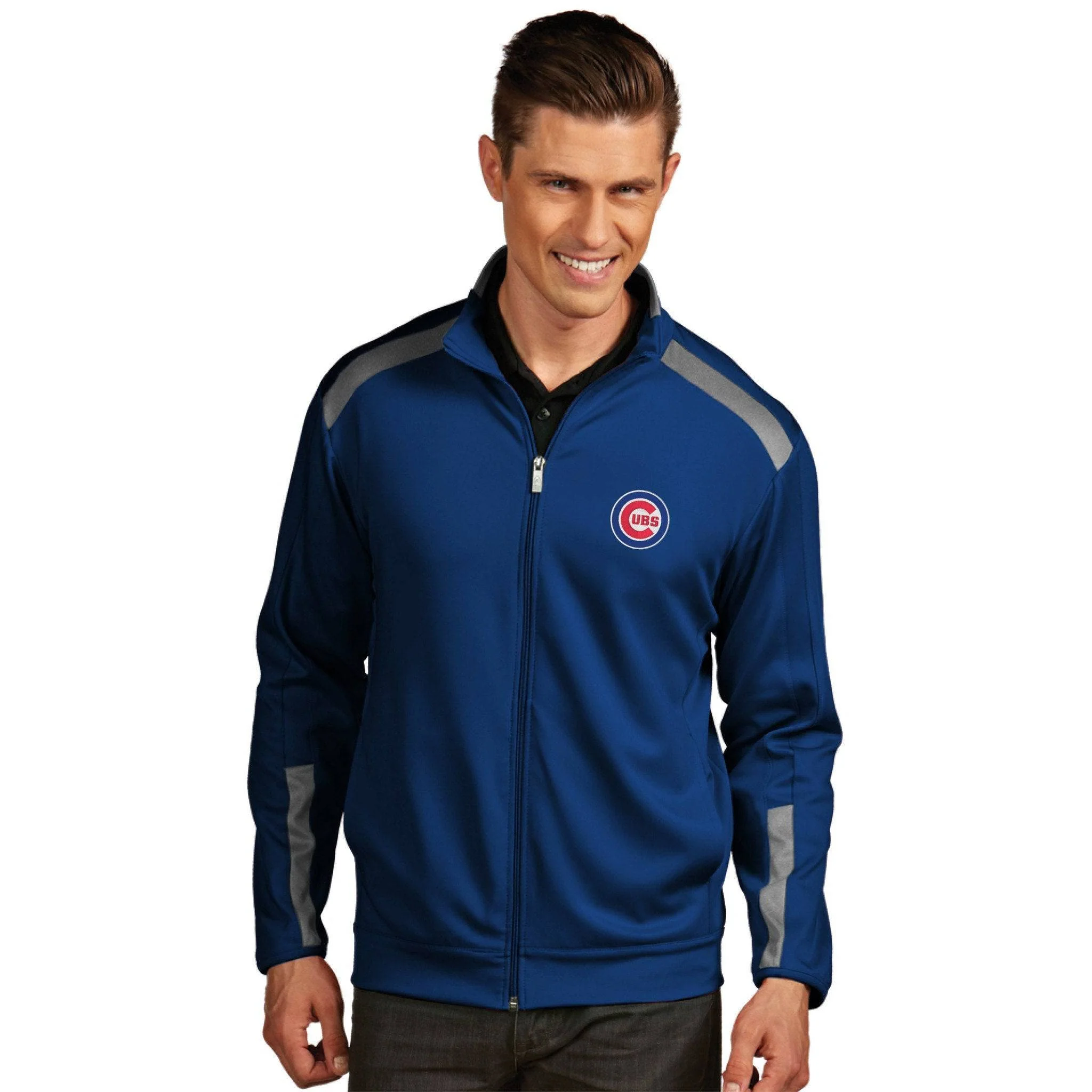 Chicago Cubs Flight Full-Zip Jacket-Royal