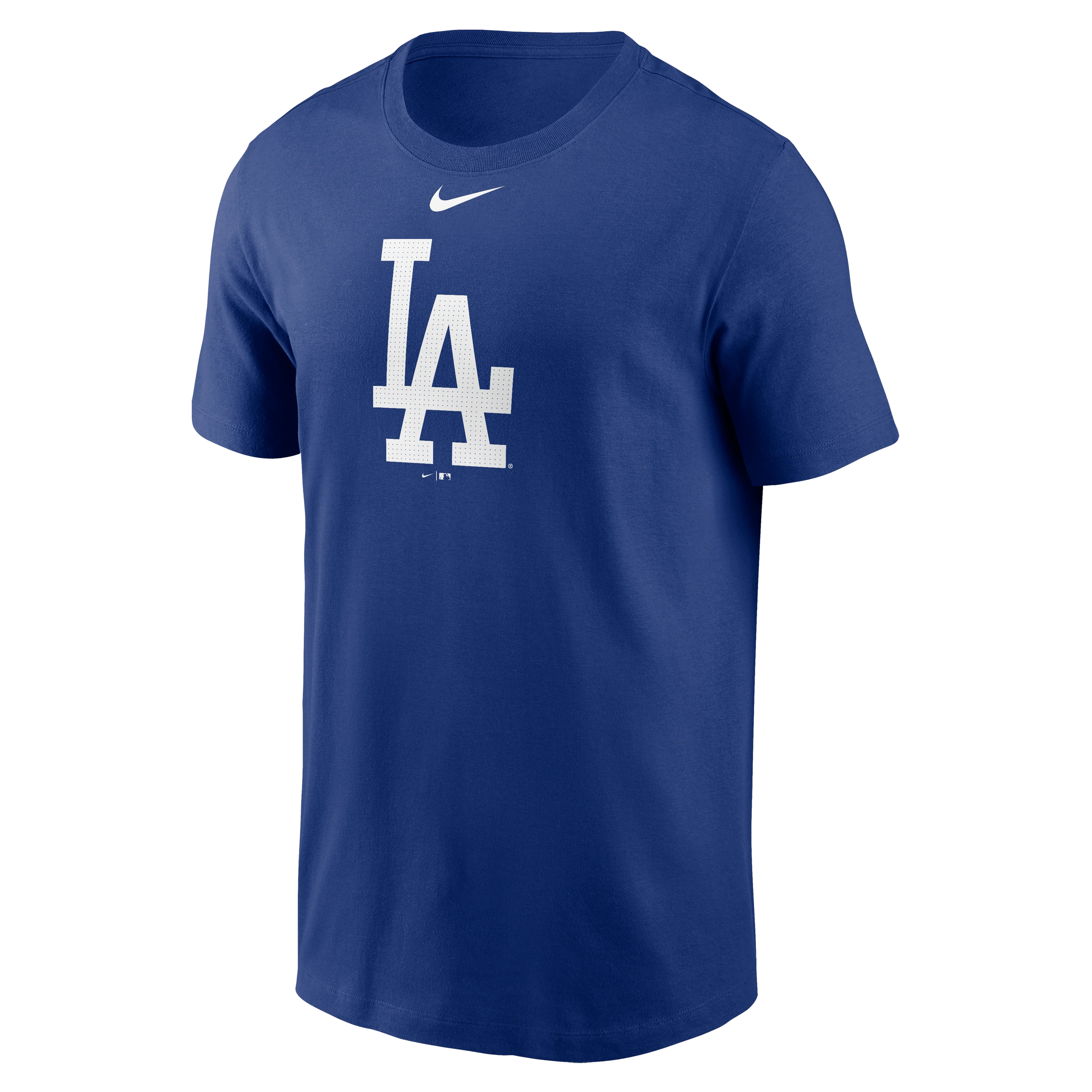 Men's Los Angeles Dodgers Nike Royal Blue Fuse Large Logo T-Shirt