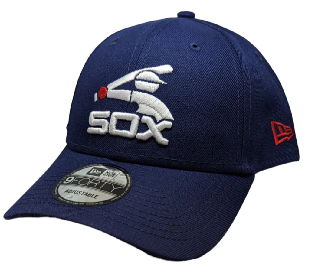 Chicago White Sox Cooperstown New Era The League Navy 9FORTY Adjustable Hat