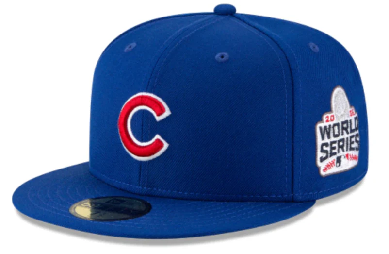 Chicago Cubs New Era 2016 World Series Wool 59FIFTY Fitted Hat - Blue