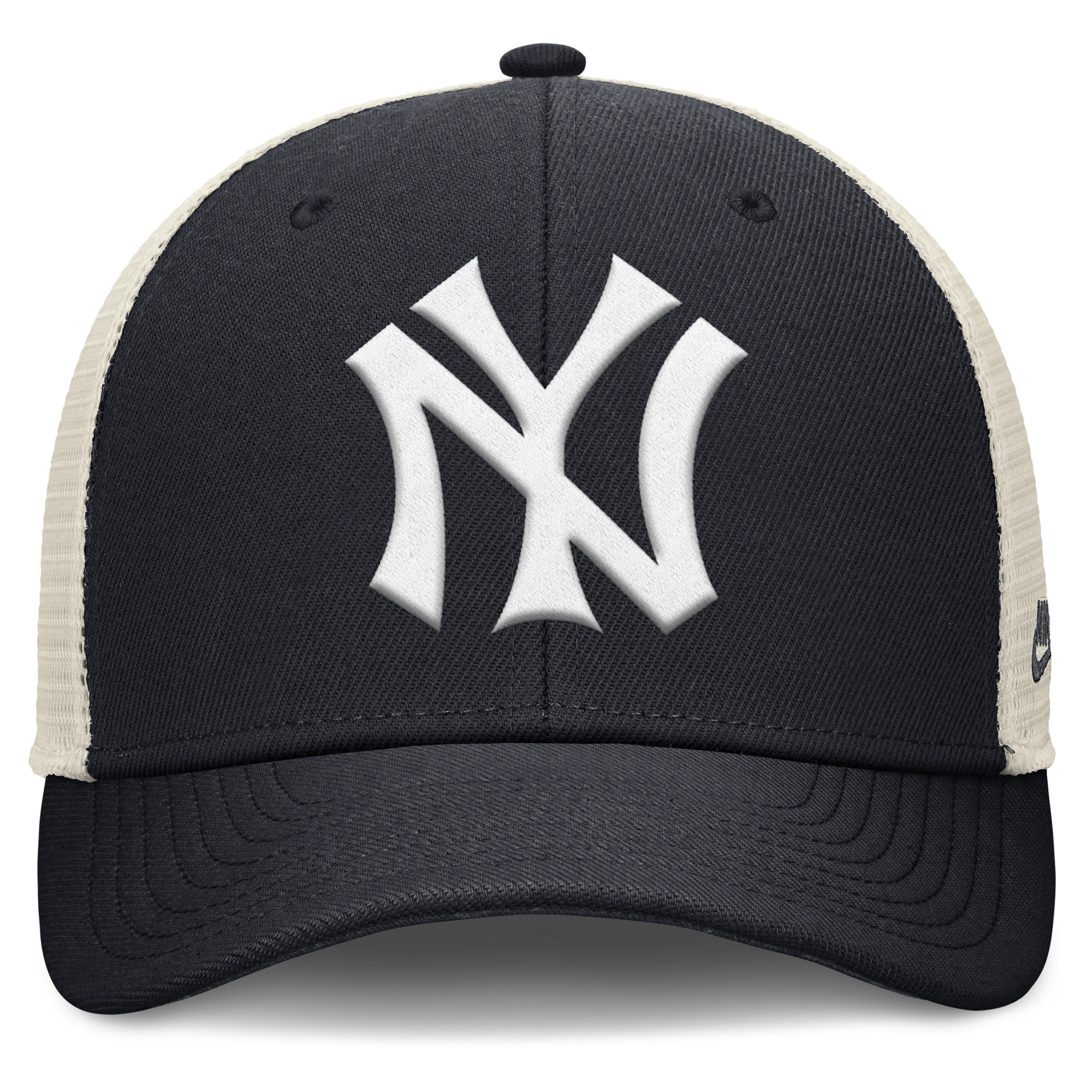 New York Yankees Nike Rise Navy Adjustable Snapback Trucker Hat