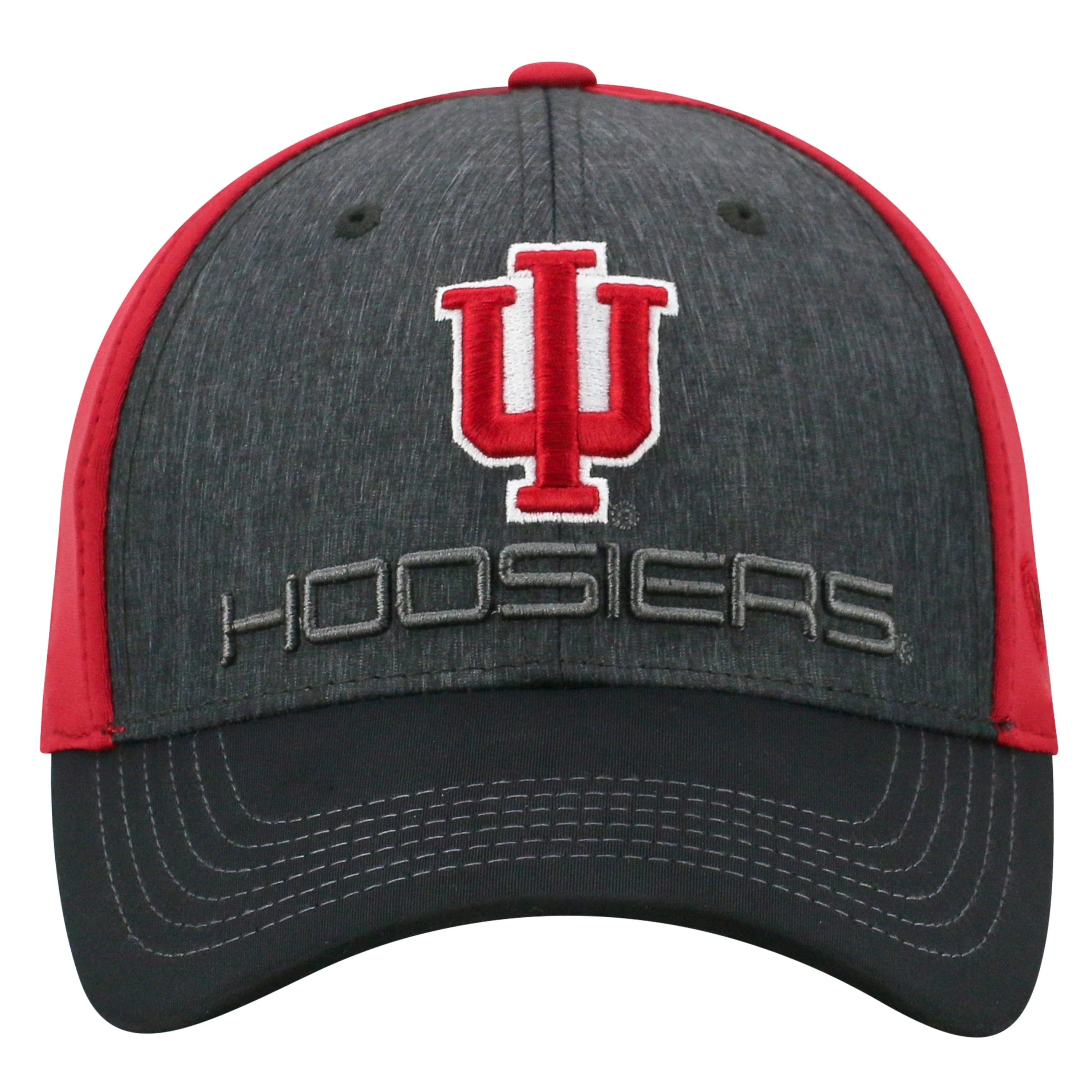 Mens Indiana Hoosiers Reach One Fit Flex Fit Hat By Top Of The World