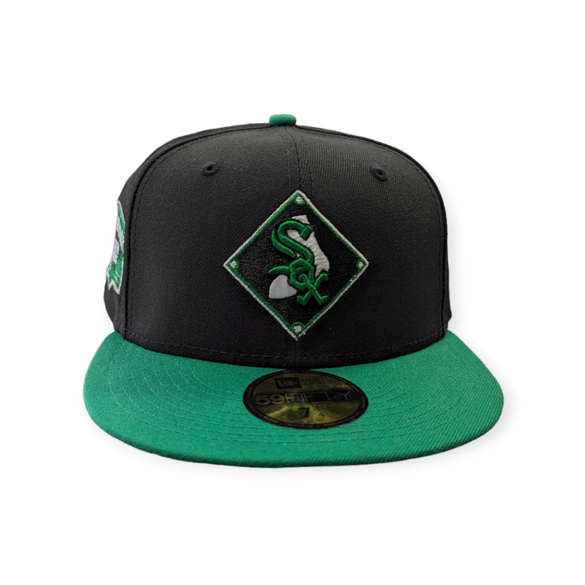 Chicago White Sox New Era 2 Tone Prime Diamond Black/Green 59FIFTY Fitted Hat