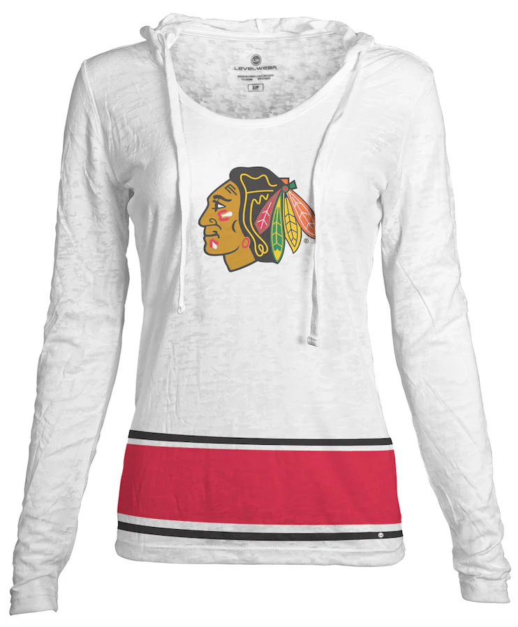 Youth Girls Chicago Blackhawks NHL Skate Lacey Little Lucy T-Shirt By Levelwear