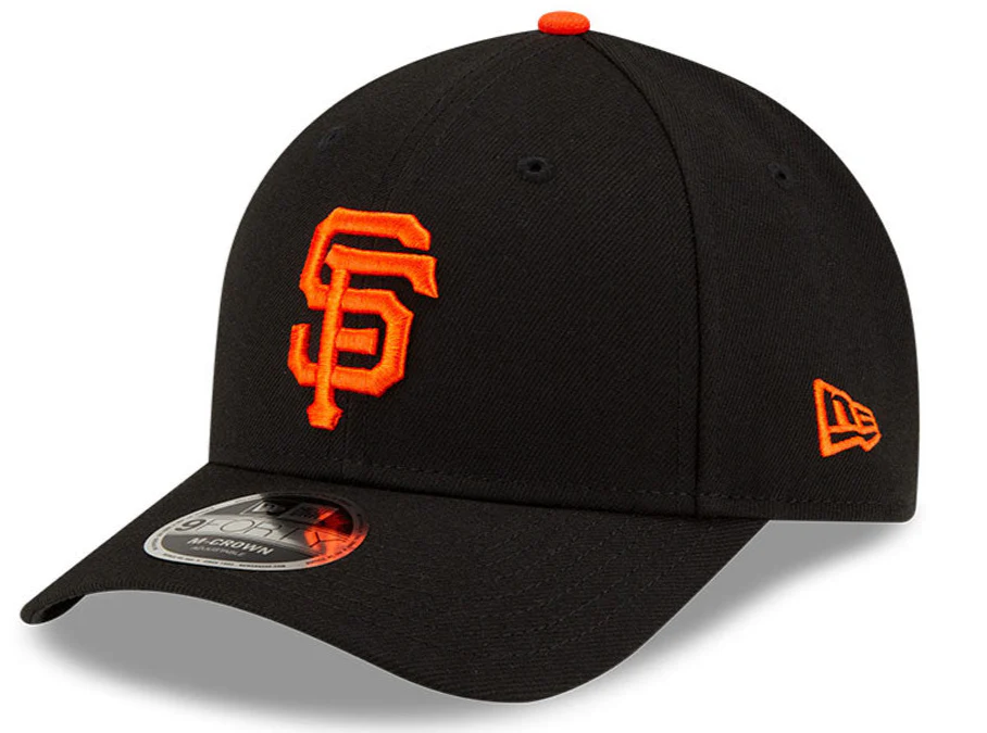 San Francisco Giants Black New Era Player Replica M-Crown 9FORTY Adjustable Hat
