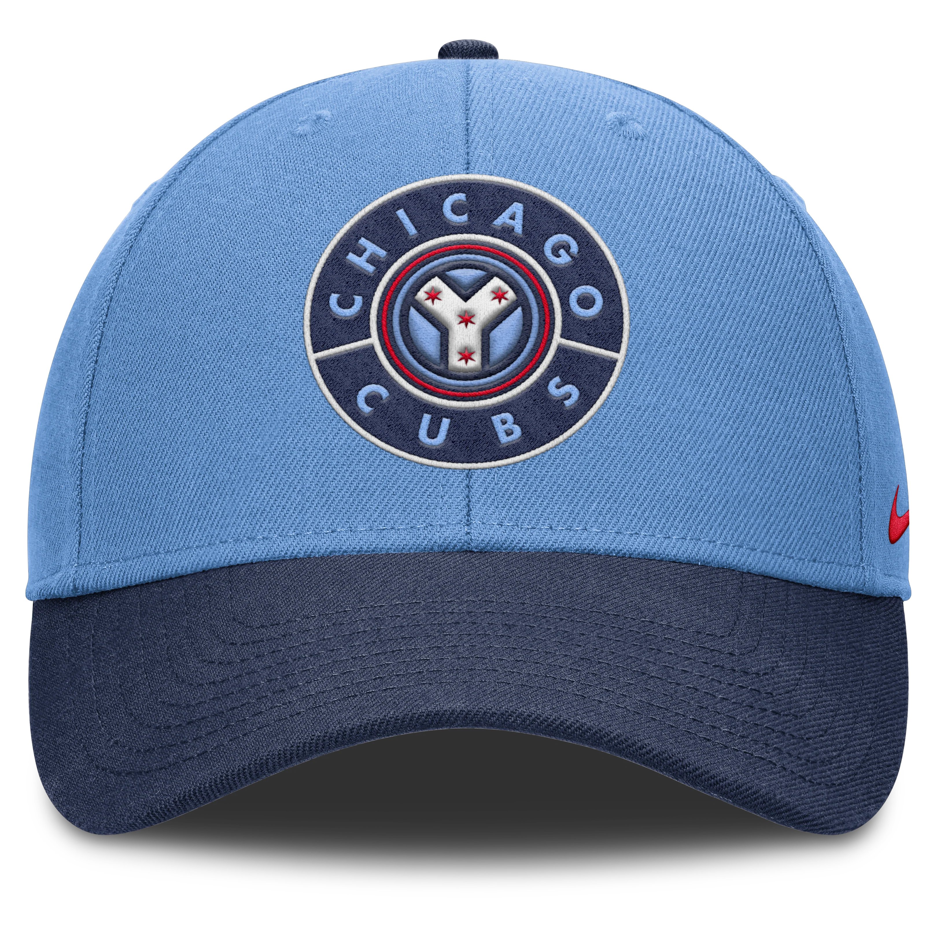 Chicago Cubs Nike City Connect Blue Club Adjustable Hat