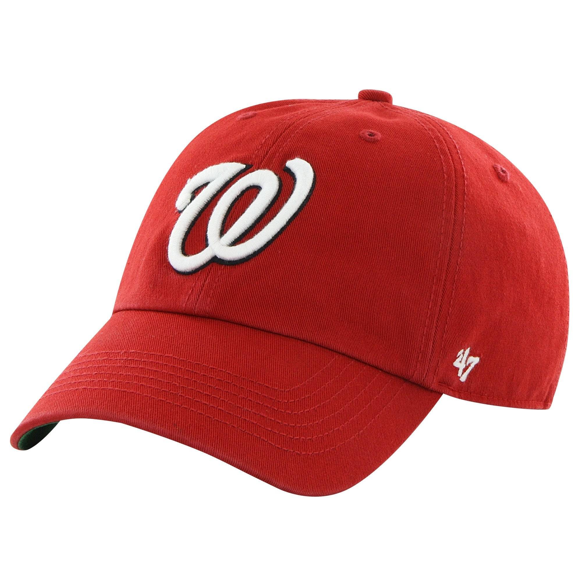 47 Washington Nationals Red Home Franchise Fitted Dad Hat