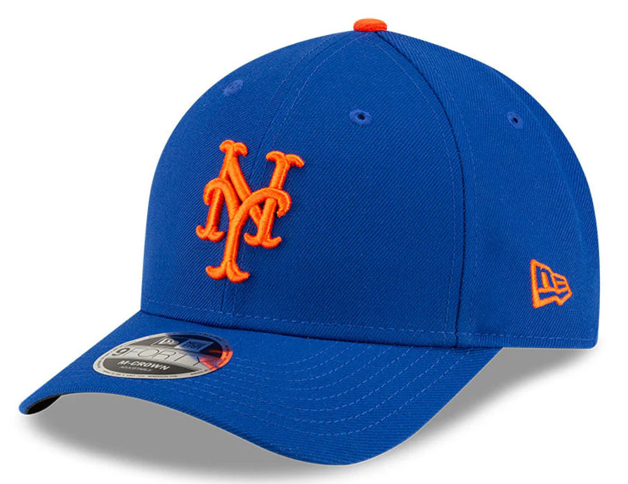New York Mets Royal Blue New Era Player Replica M-Crown 9FORTY Adjustable Hat