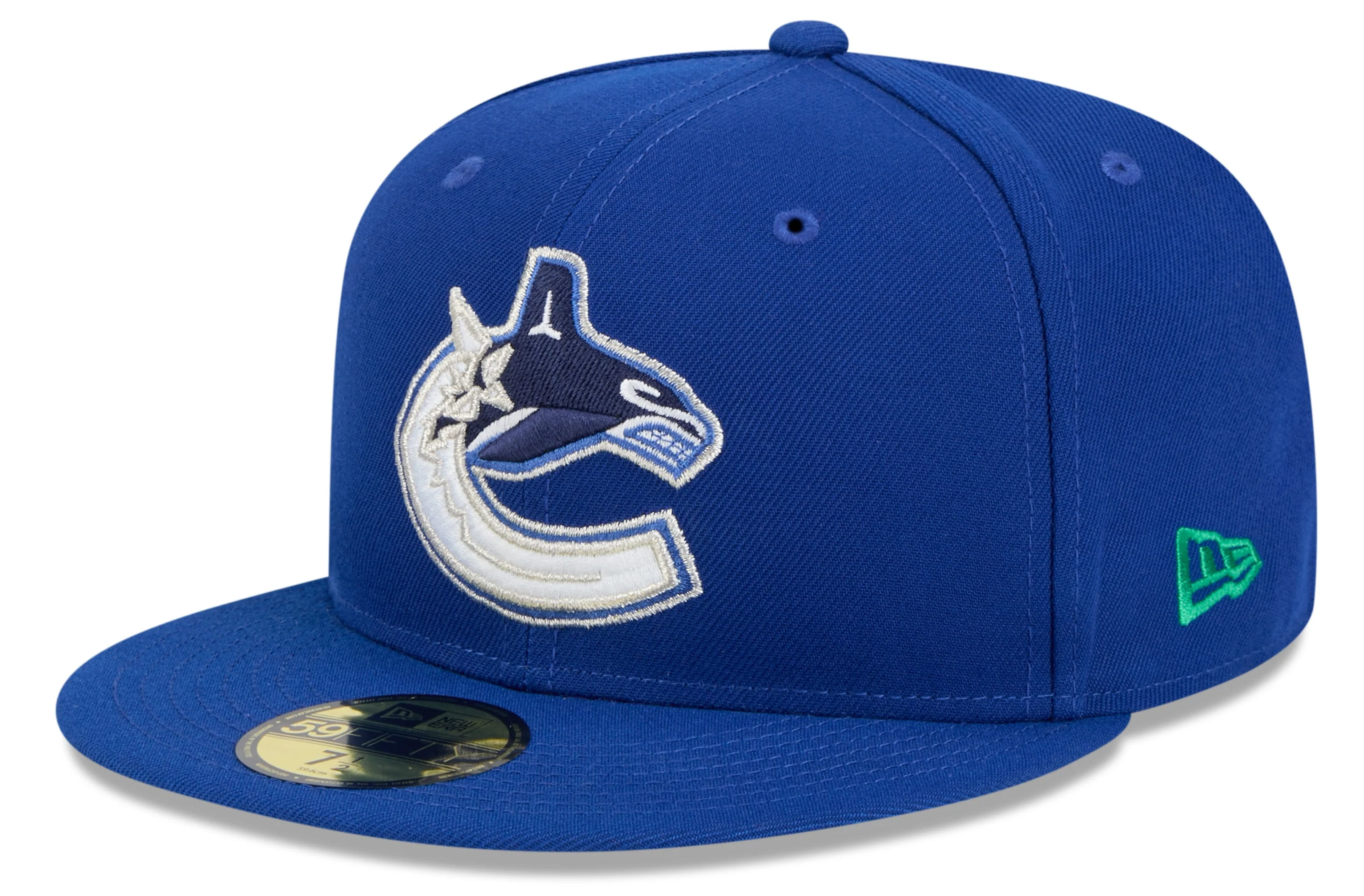 Vancouver Canucks Royal Basic New Era 59FIFTY Fitted Hat