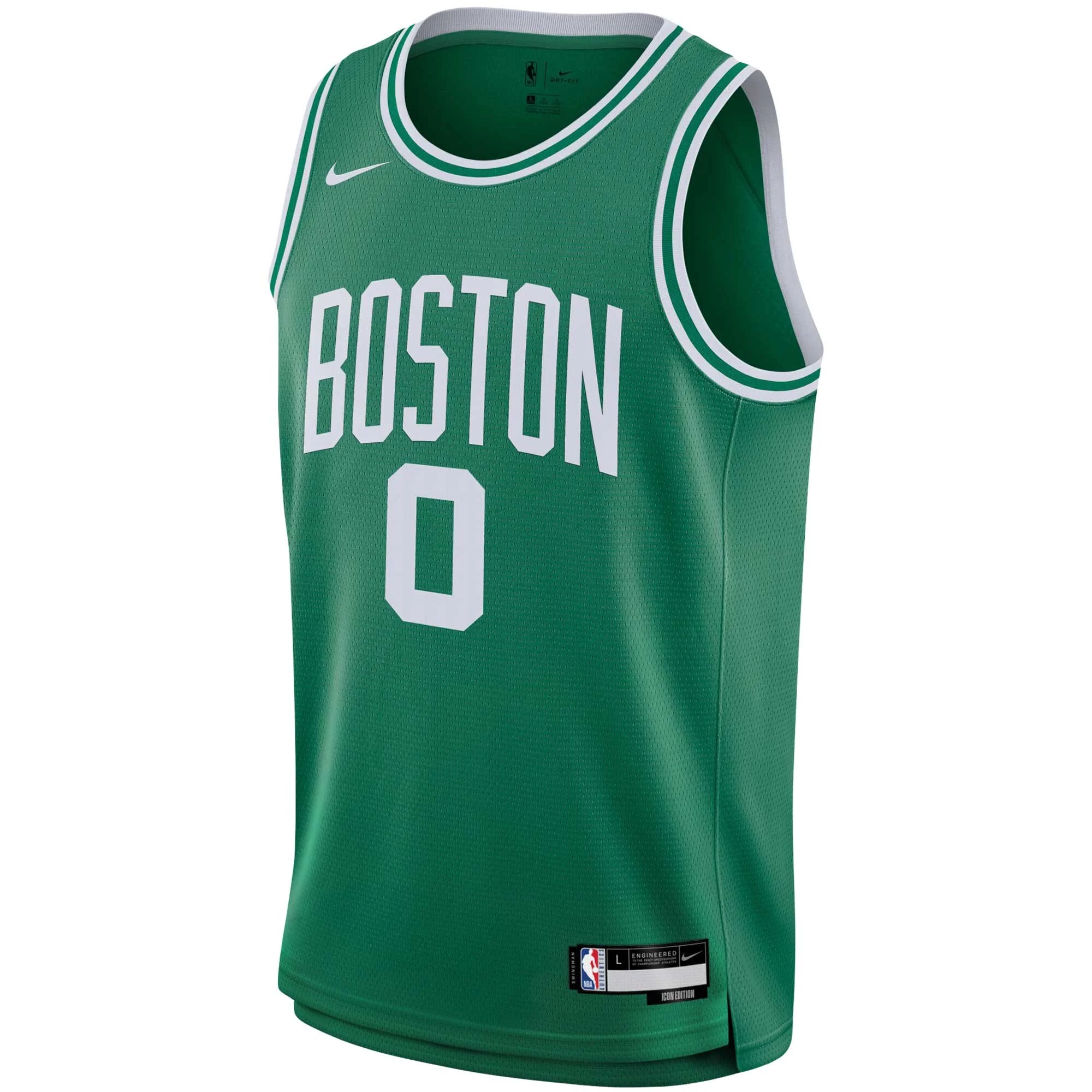 Youth Boston Celtics Jayson Tatum Green Nike Swingman Icon Jersey