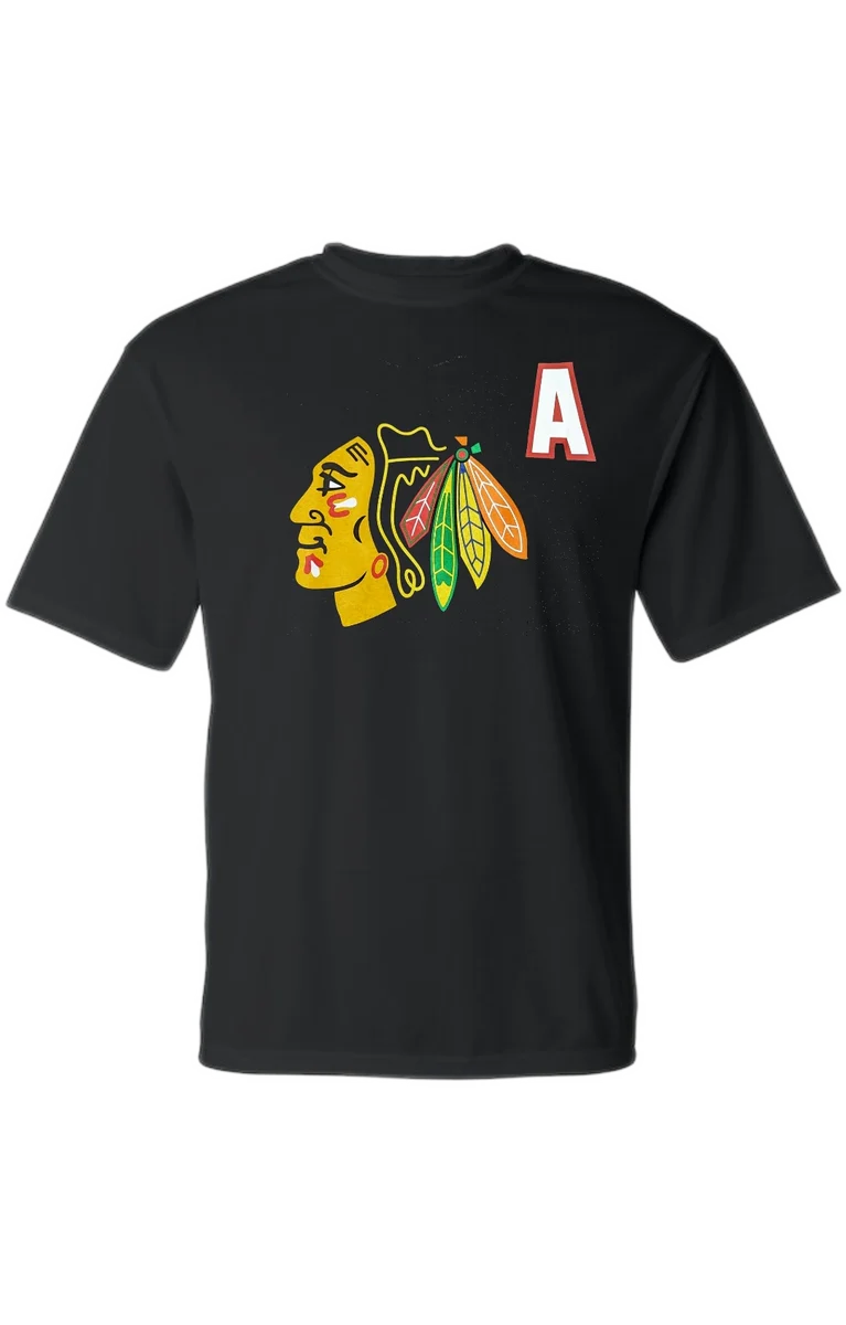 Men's Chicago Blackhawks Stan Mikita Black Player T-Shirt