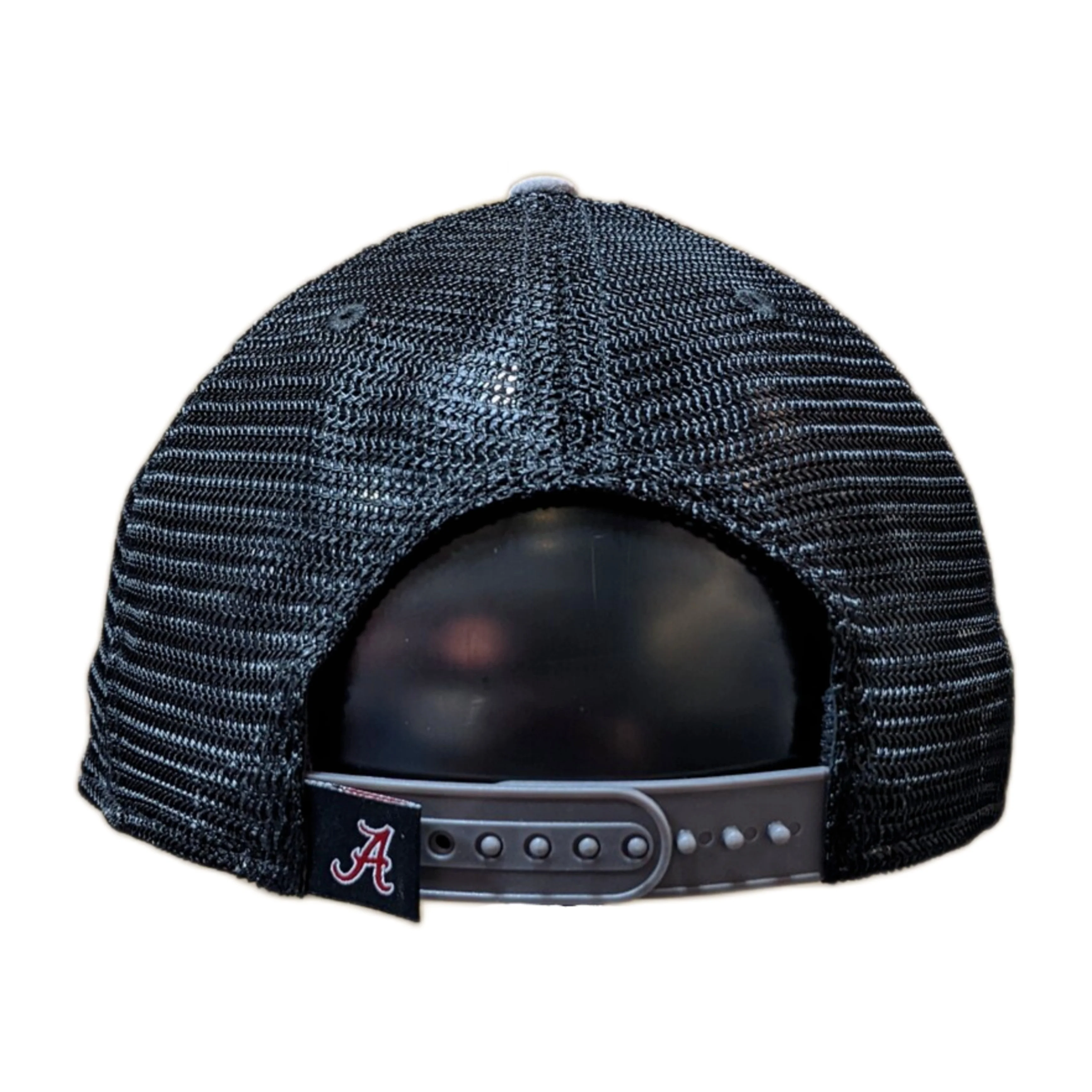 Alabama Crimson Tide Top of the World Gray/Black Trucker Adjustable Snapback Hat