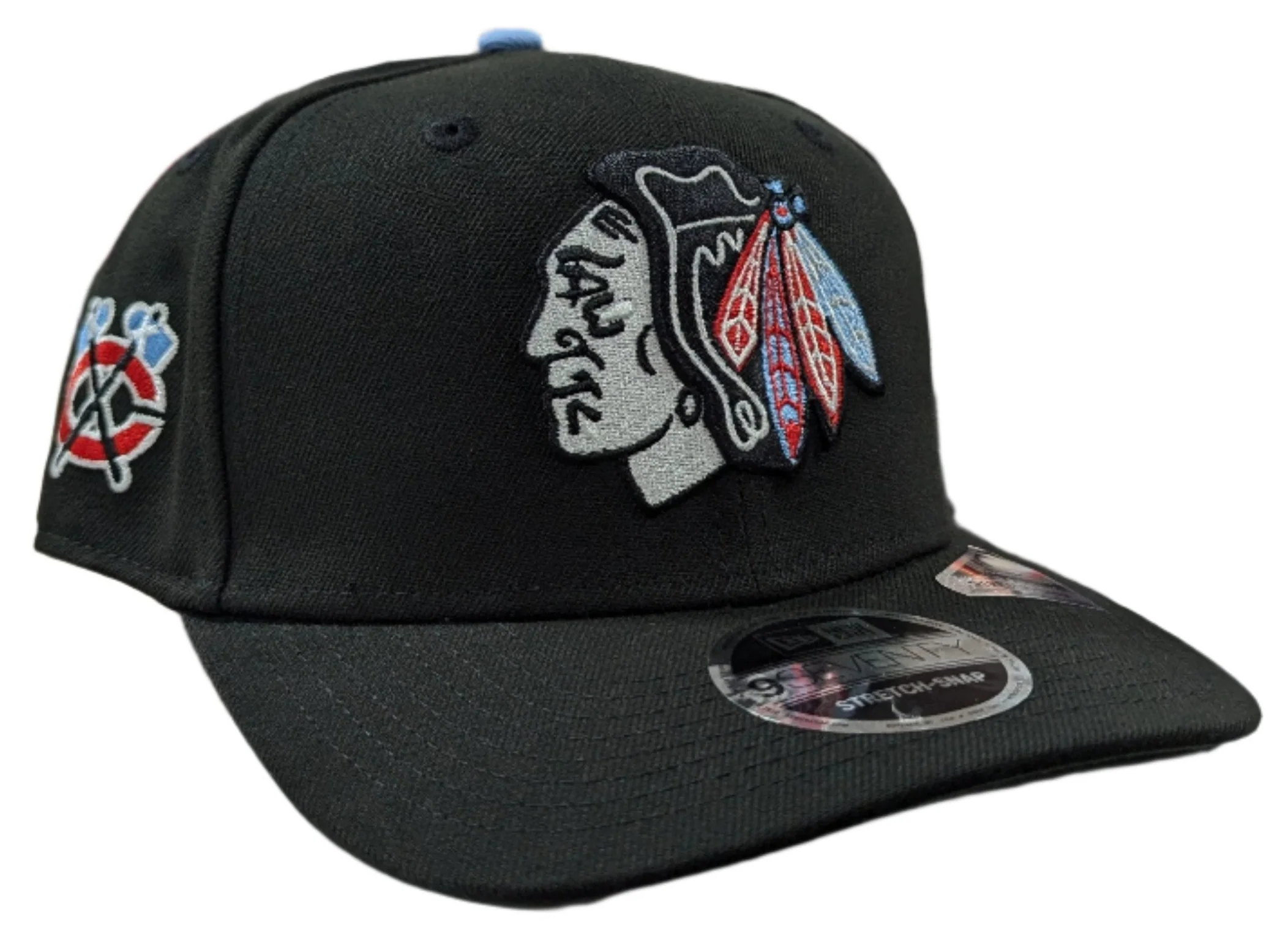 Chicago Blackhawks New Era NHL Best In The World Black 9SEVENTY Adjustable Hat