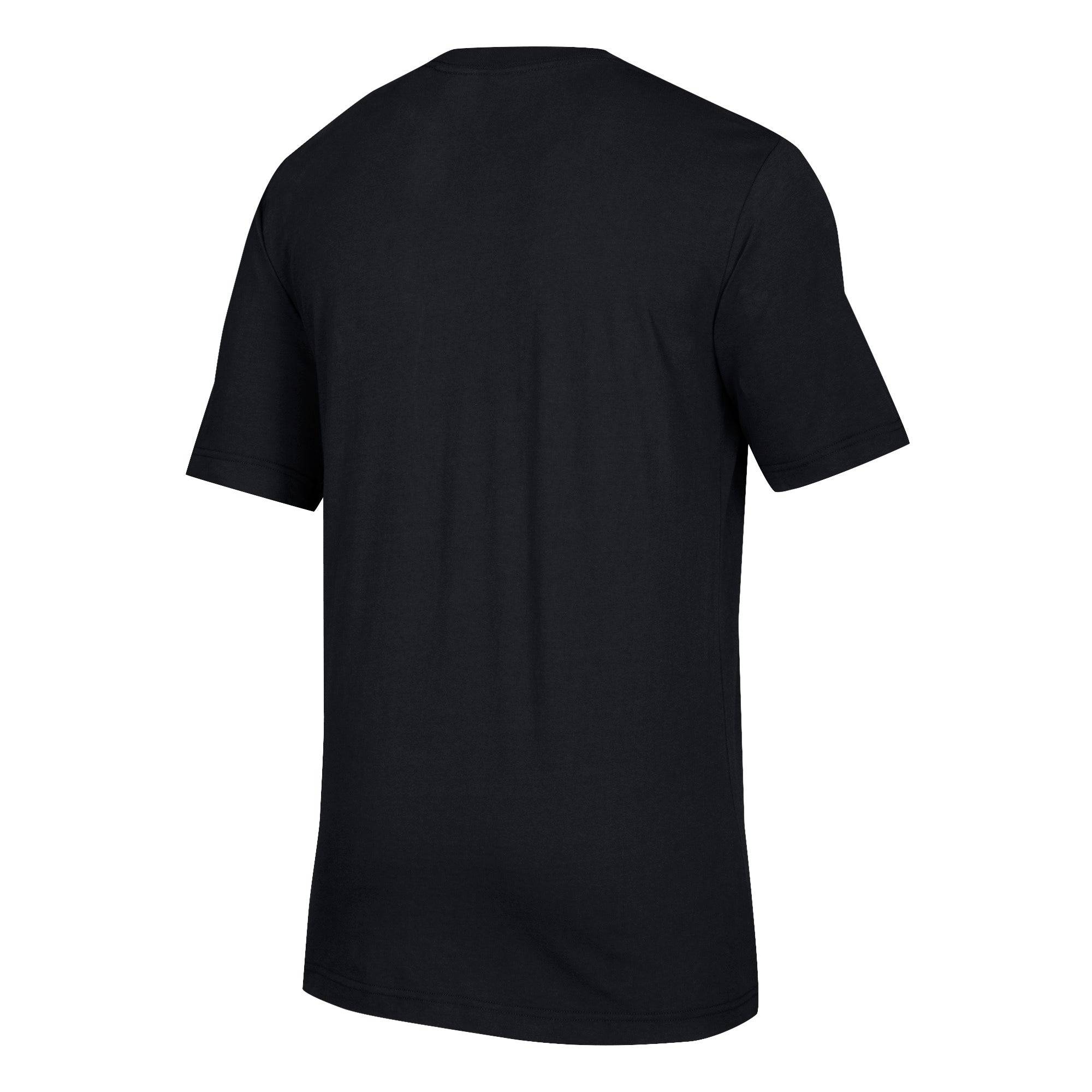 Mens Chicago Blackhawks Hockey Club Premium Adidas Black Tee