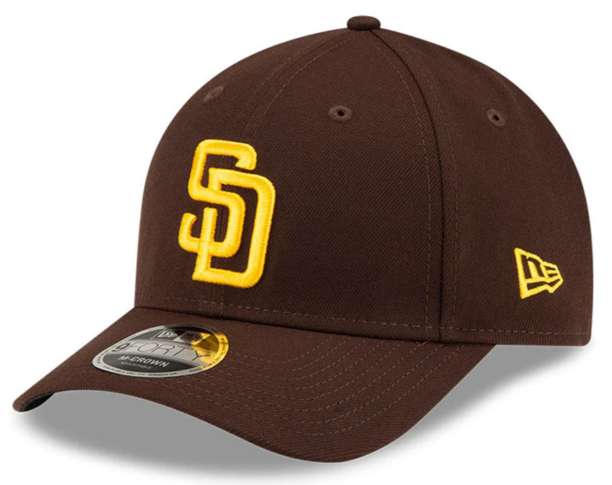 San Diego Padres Brown New Era Player Replica M-Crown 9FORTY Adjustable Hat